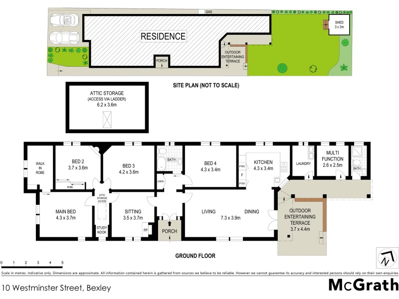 10 Westminster Street, Bexley NSW 2207 Floorplan