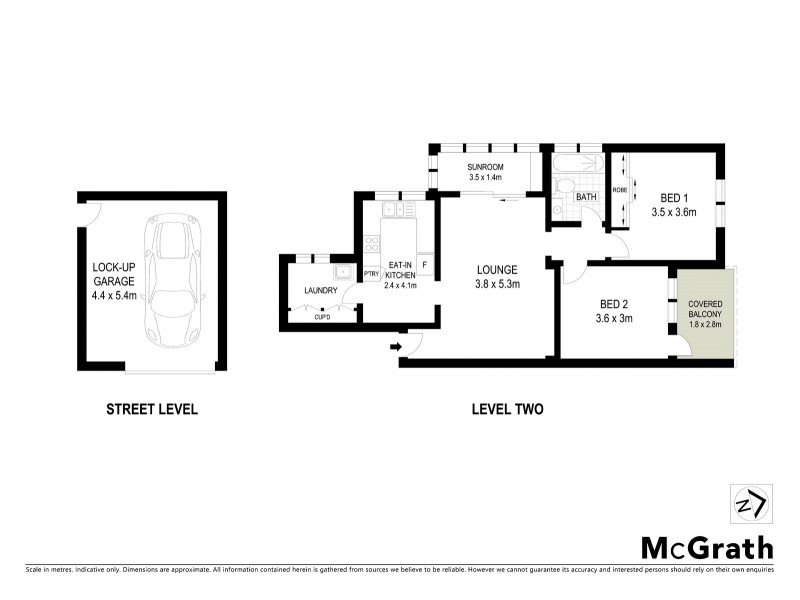 12/8 President Avenue, Kogarah NSW 2217 Floorplan