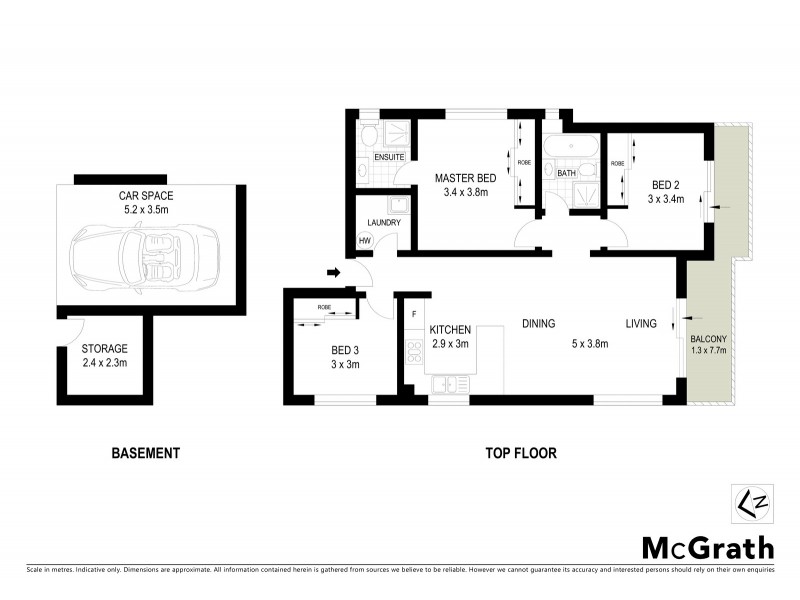 4/2 Fontainebleau Street, Sans Souci NSW 2219 Floorplan