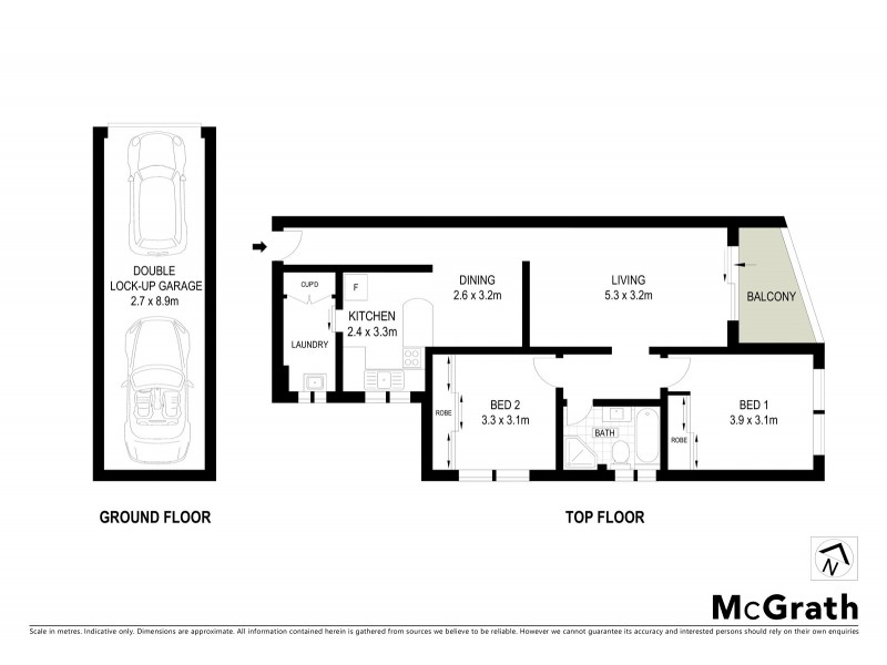6/40-42 Hampden Road, Lakemba NSW 2195 Floorplan