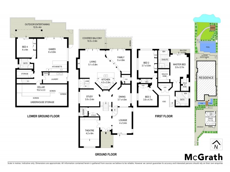 9 Queens Road, Connells Point NSW 2221 Floorplan