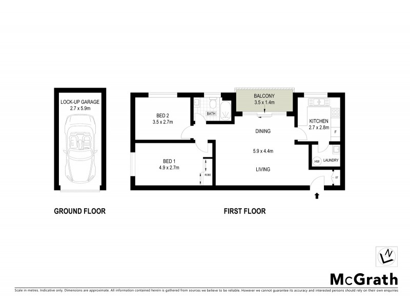 2/8 Gloucester Road, Hurstville NSW 2220 Floorplan