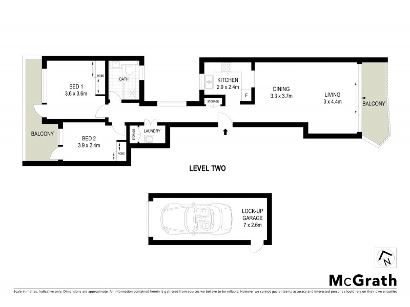 10/46 The Grand Parade, Brighton-le-sands NSW 2216 Floorplan