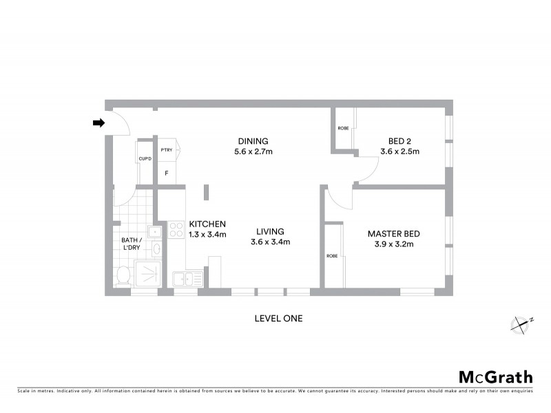 5/89 Bay Street, Rockdale NSW 2216 Floorplan