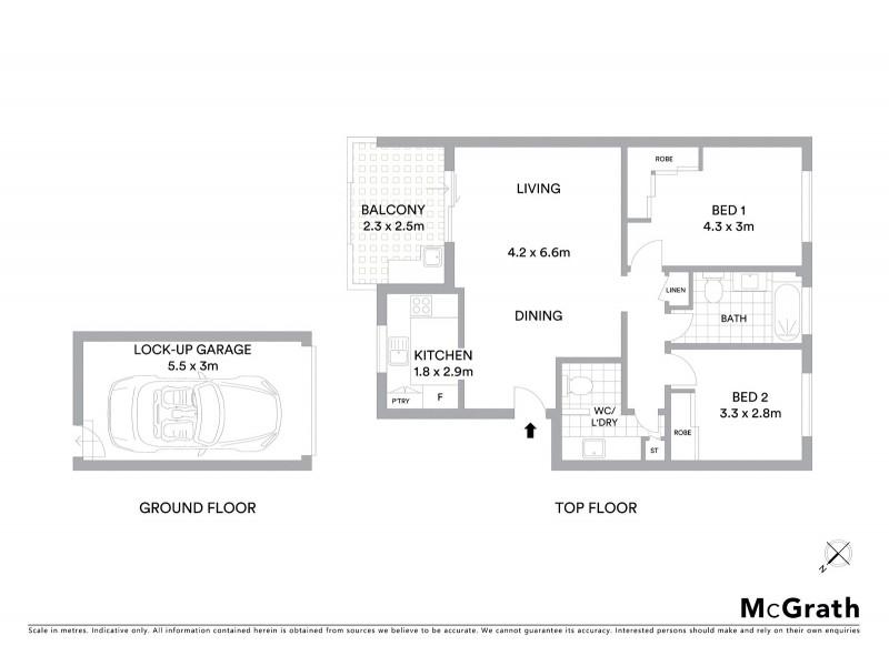 5/61 Wolseley Street, Bexley NSW 2207 Floorplan