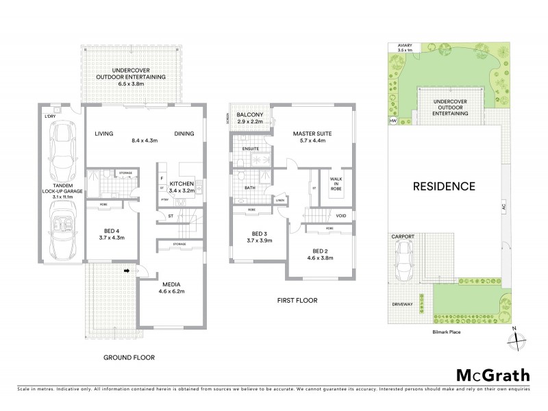 14 Bilmark Place, Brighton-le-sands NSW 2216 Floorplan