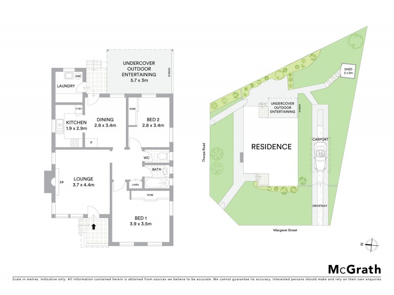 18 Margaret Street, Kingsgrove NSW 2208 Floorplan