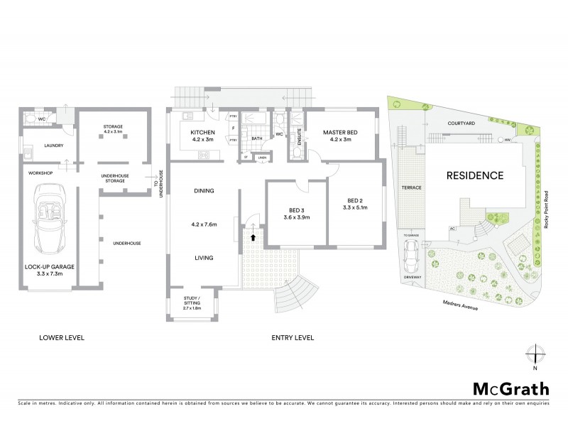 1 Madrers Avenue, Kogarah NSW 2217 Floorplan
