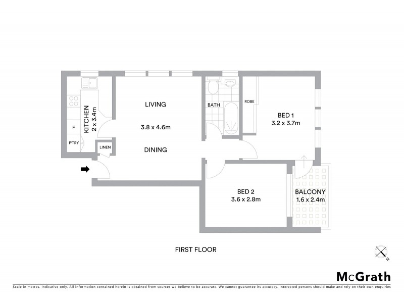 7/32 Hercules Road, Brighton-le-sands NSW 2216 Floorplan