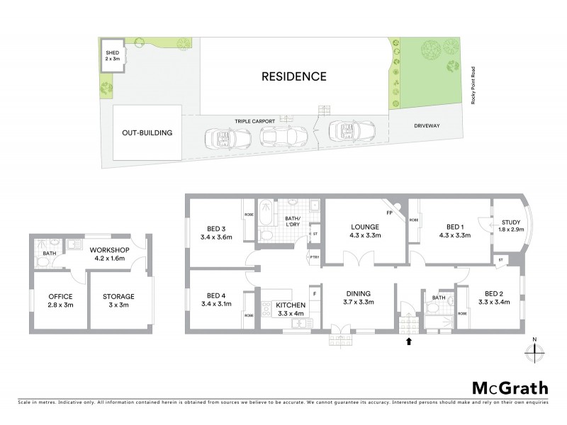 15 Rocky Point Road, Kogarah NSW 2217 Floorplan