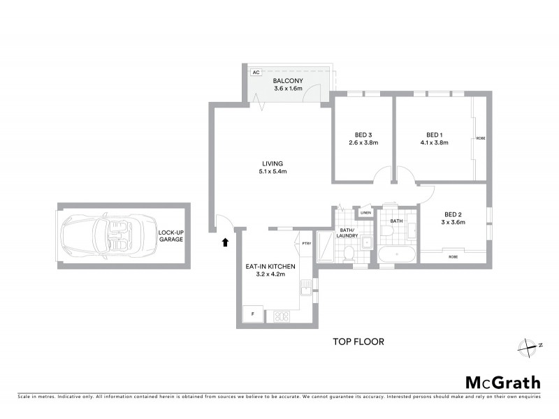 11/5-7 Hercules Road, Brighton-le-sands NSW 2216 Floorplan