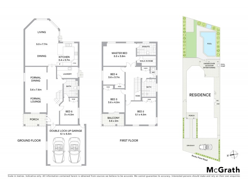 654 Rocky Point Road, Sans Souci NSW 2219 Floorplan