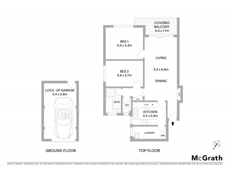 5/15 Bellevue Street, Kogarah NSW 2217 Floorplan
