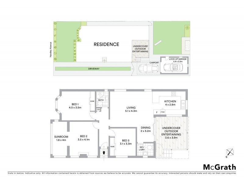 32 Handley Avenue, Bexley North NSW 2207 Floorplan