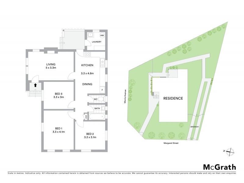 34 Margaret Street, Kingsgrove NSW 2208 Floorplan