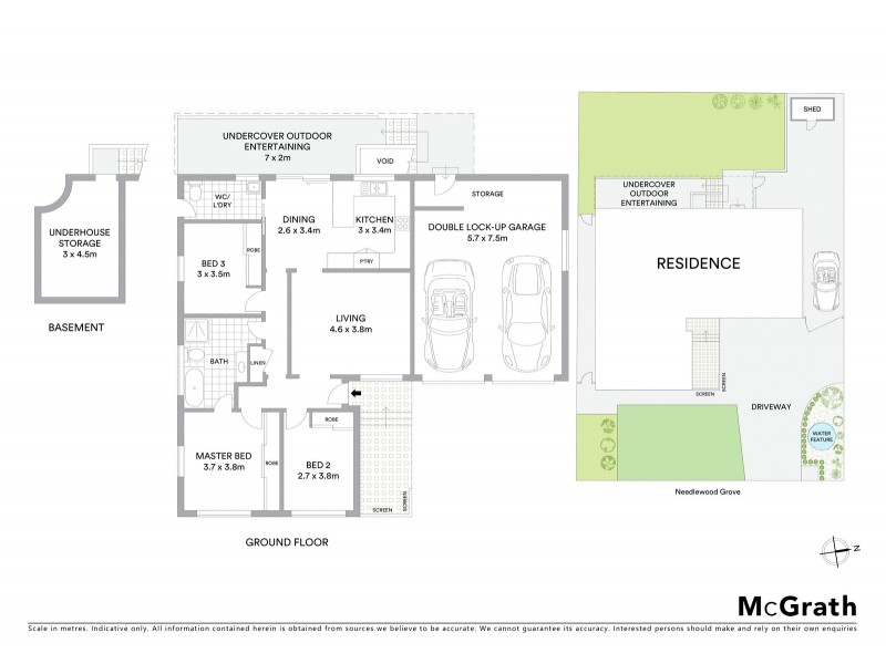 10 Needlewood Grove, Padstow Heights NSW 2211 Floorplan