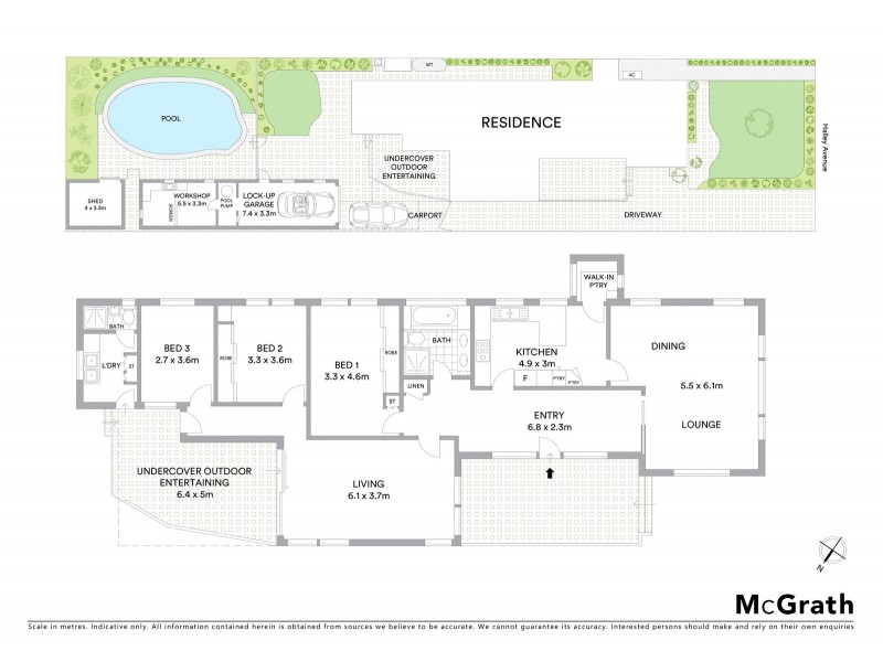18 Halley Avenue, Bexley NSW 2207 Floorplan