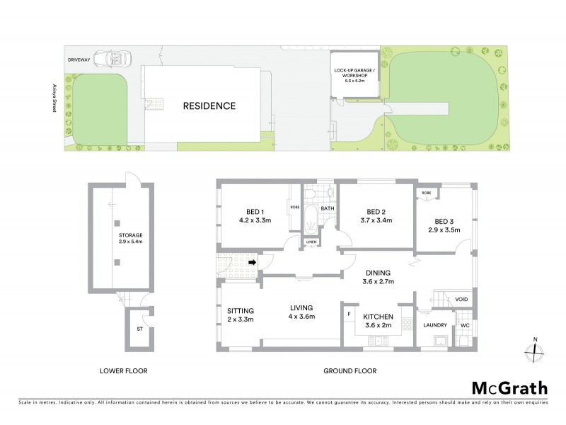 32 Arinya Street, Kingsgrove NSW 2208 Floorplan