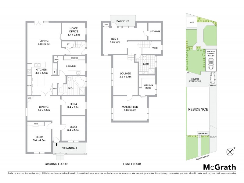 25 Colvin Avenue, Carlton NSW 2218 Floorplan