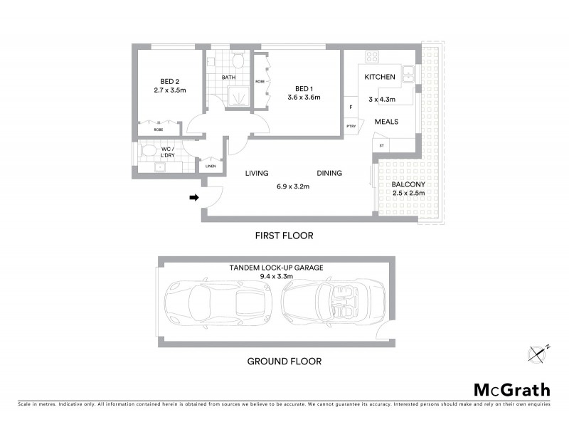 5/27 Kings Road, Brighton-le-sands NSW 2216 Floorplan