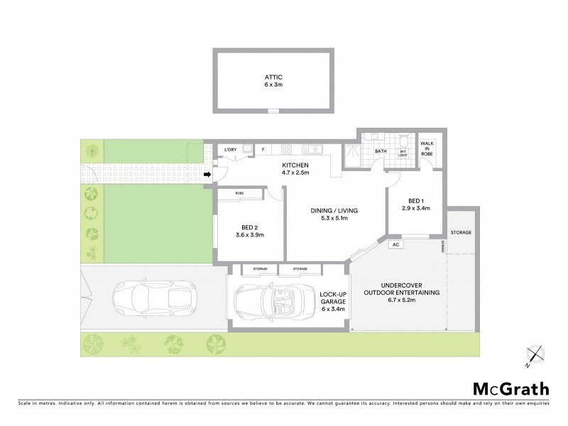 1/113 Mimosa Street, Bexley NSW 2207 Floorplan