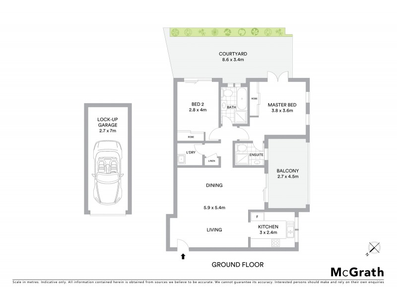 6/6 Blake Street, Kogarah NSW 2217 Floorplan