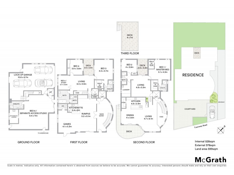 61 Tramway Road, North Avoca NSW 2260 Floorplan