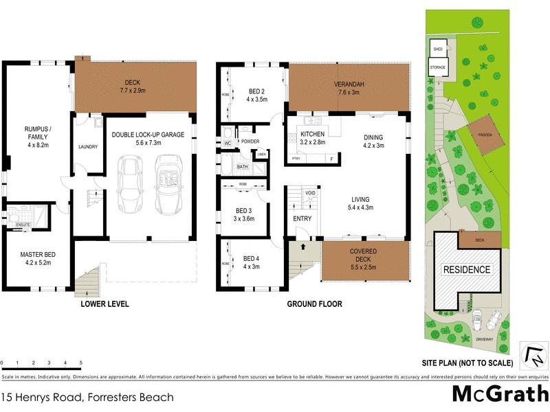 15 Henrys Road, Forresters Beach NSW 2260 Floorplan