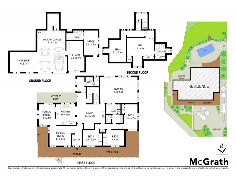 13 Lowanna Avenue, Forresters Beach NSW 2260 Floorplan