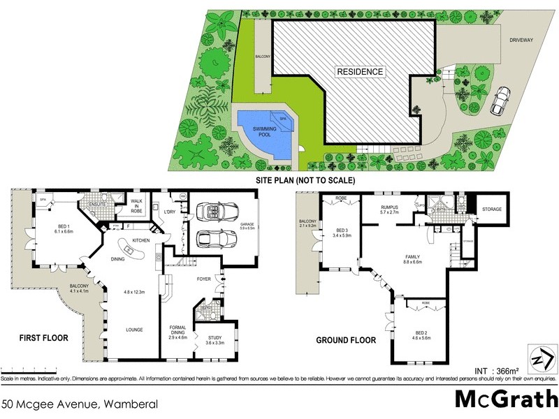 50 McGee Avenue, Wamberal NSW 2260 Floorplan