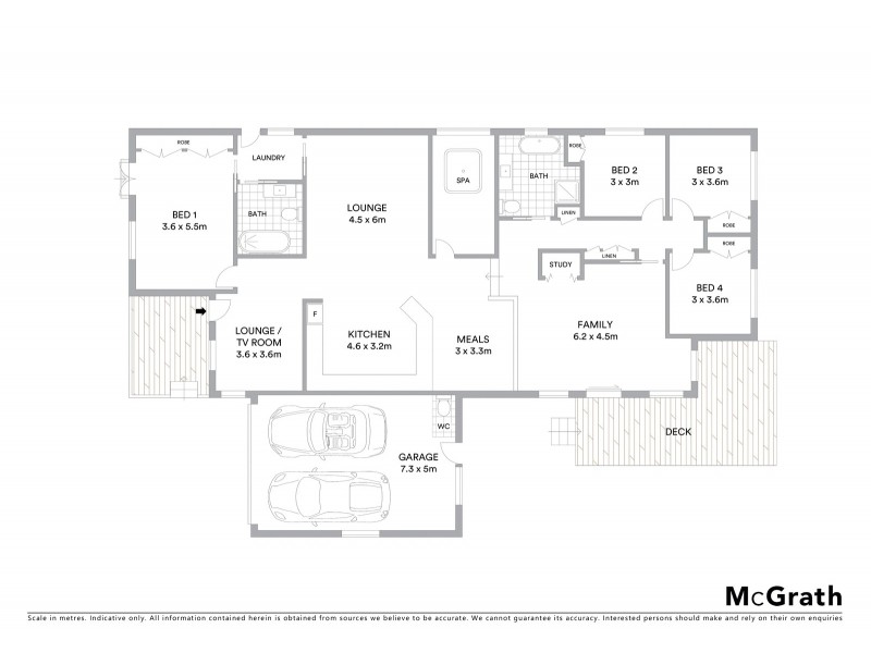 60 Noorong Avenue, Forresters Beach NSW 2260 Floorplan