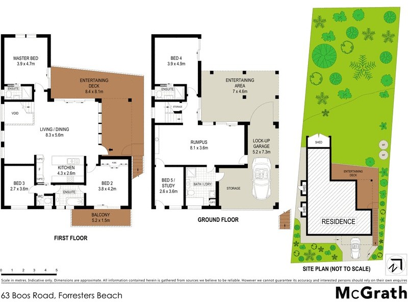 63 Boos Road, Forresters Beach NSW 2260 Floorplan