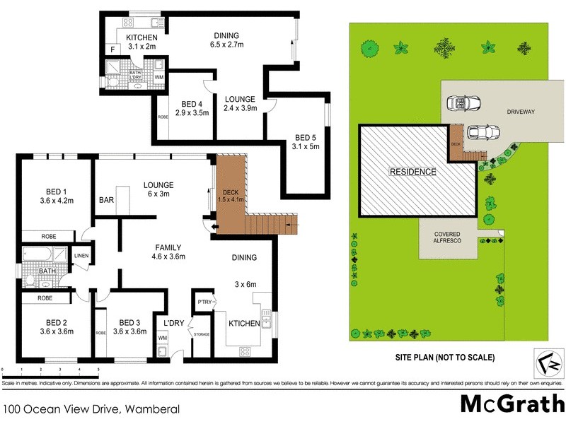 100 Ocean View Drive, Wamberal NSW 2260 Floorplan