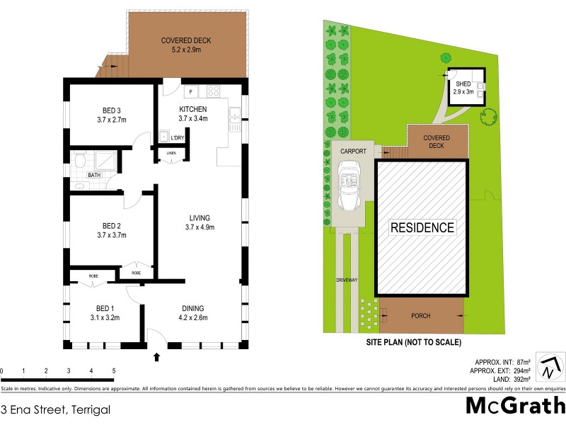 3 Ena Street, Terrigal NSW 2260 Floorplan