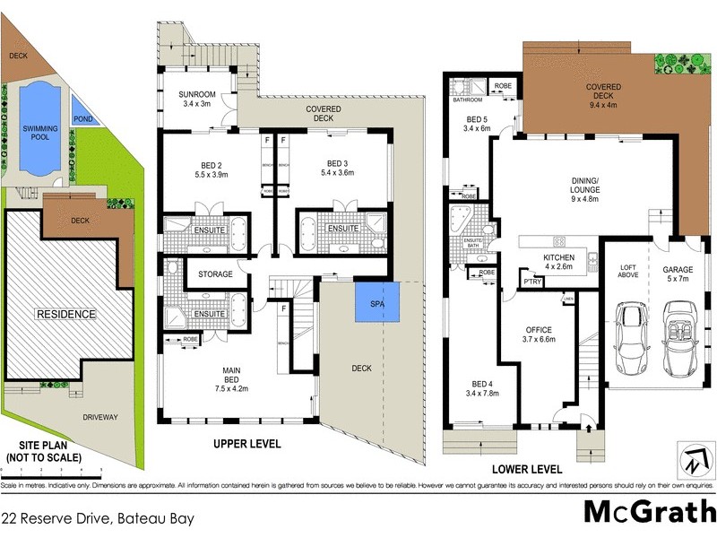 22 Reserve Drive, Bateau Bay NSW 2261 Floorplan