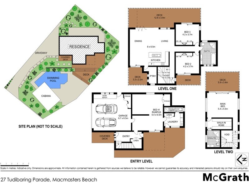 27 Tudibaring Parade, Macmasters Beach NSW 2251 Floorplan