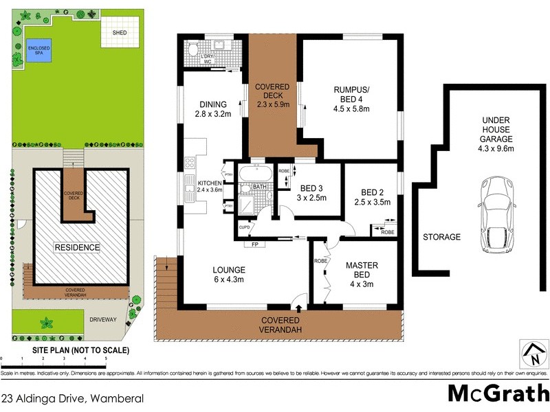 23 Aldinga Drive, Wamberal NSW 2260 Floorplan