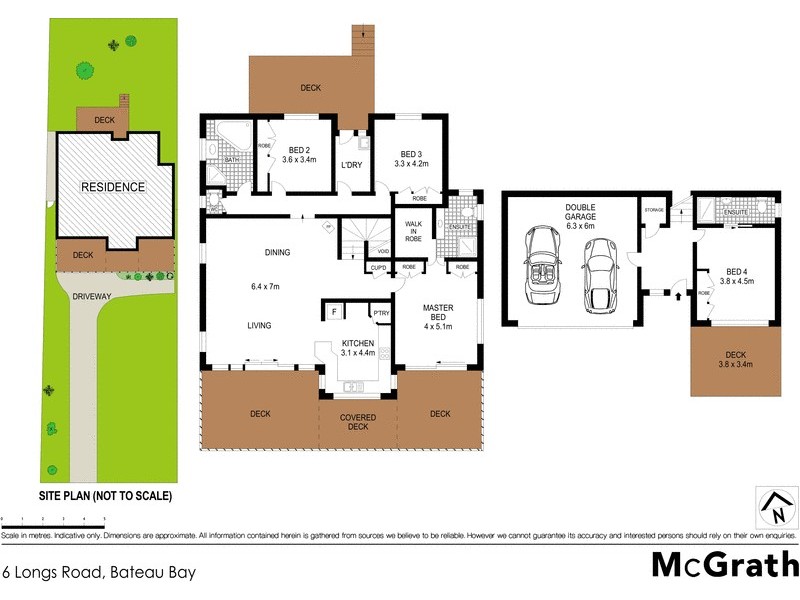 6 Longs Road, Bateau Bay NSW 2261 Floorplan