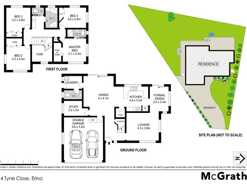 4 Tyne Close, Erina NSW 2250 Floorplan