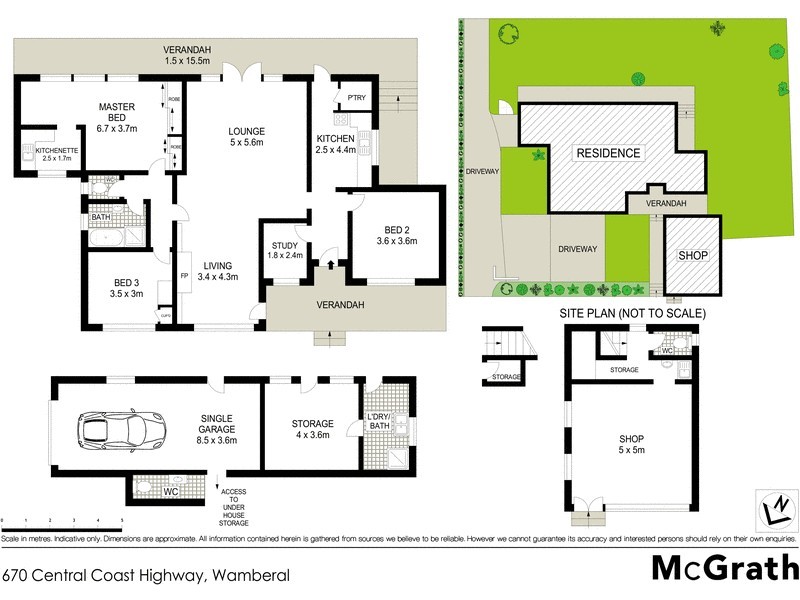 670 Central Coast Highway, Wamberal NSW 2260 Floorplan