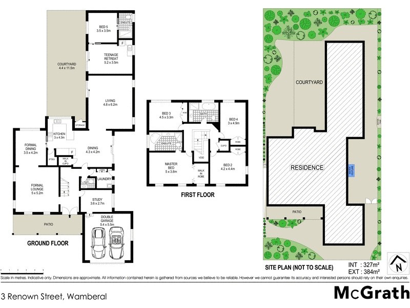 3 Renown Street, Wamberal NSW 2260 Floorplan