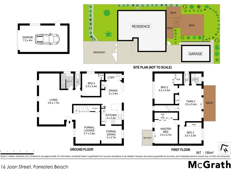 16 Joan Street, Forresters Beach NSW 2260 Floorplan