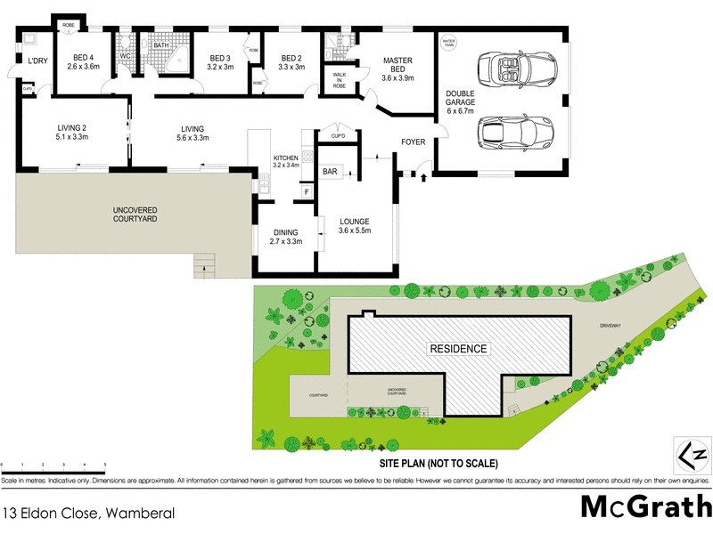 13 Eldon Close, Wamberal NSW 2260 Floorplan