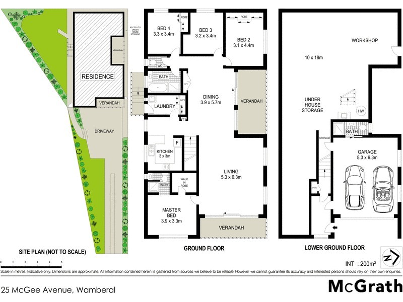 25 McGee Avenue, Wamberal NSW 2260 Floorplan