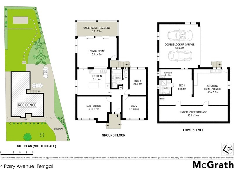 4 Parry Avenue, Terrigal NSW 2260 Floorplan