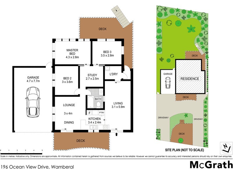 196 Ocean View Drive, Wamberal NSW 2260 Floorplan