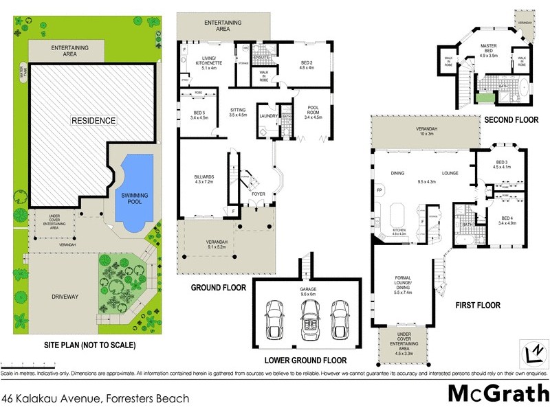 46 Kalakau Avenue, Forresters Beach NSW 2260 Floorplan