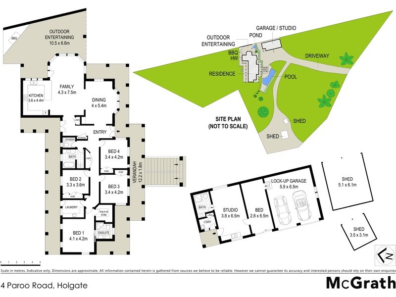 4 Paroo Road, Holgate NSW 2250 Floorplan