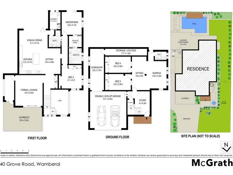 40 Grove Road, Wamberal NSW 2260 Floorplan