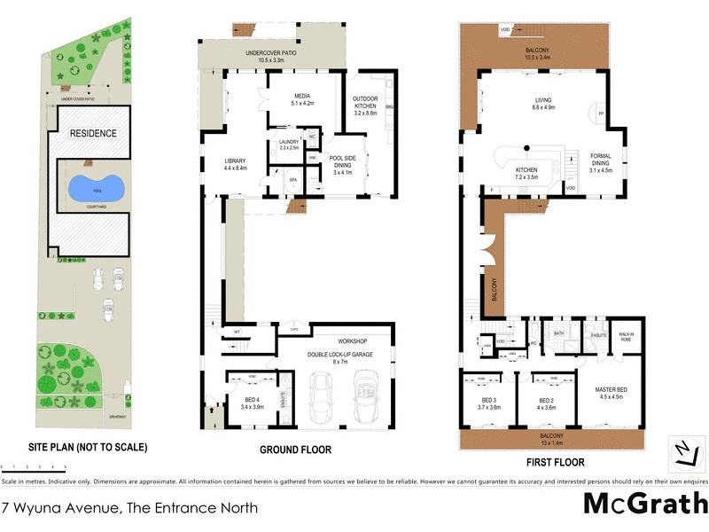 7 Wyuna Avenue, The Entrance North NSW 2261 Floorplan